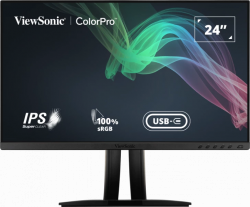 Màn Hình ViewSonic ColorPro 24inch VP2456 (Full HD, IPS, 60Hz, USBC, HDMI 1.4, DisplayPort 1.2)