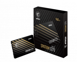 Ổ cứng SSD MSI 480GB Spatium S270 SATA III 2.5"