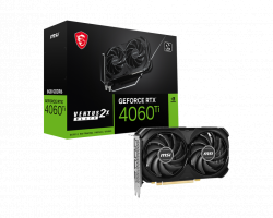 Card màn hình VGA MSI GeForce RTX 4060 Ti VENTUS 2X BLACK 8G GDDR6