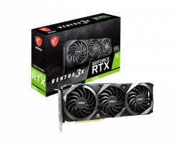 Card màn hình VGA MSI GeForce RTX 3060 VENTUS 3X 12G OC GDDR6