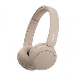 Tai Nghe Chụp Tai Không Dây Sony WH-CH520 Màu Beige (Bluetooth 5.2, Thời gian sử dụng 40 giờ)