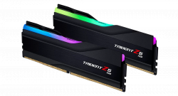 RAM Desktop DDR5 64GB (2x32GB) 6000MHz G.Skill Trident Z5 RGB Black (F5-6000J3636F32GX2-TZ5RK)