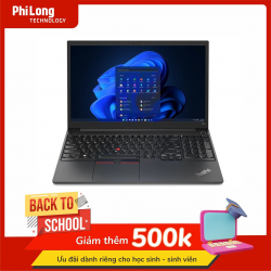 Laptop Lenovo ThinkPad E15 G4 (21E600CFVA) (Core i5-1235U, Ram 8GB, SSD 512GB, màn hình 15.6 inch FHD, No OS, màu đen, chính hãng)
