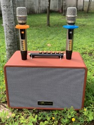 Loa Karaoke Di Động Xách Tay NOVA AUDIO NV-300 Platinum màu cam