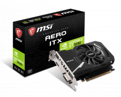 Card màn hình VGA MSI GeForce GT 1030 AERO ITX 2GD4 OC (2GB DDR4, 64-bit, HDMI, DVI-D