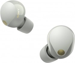 Tai nghe không dây SONY WF1000XM5/SCE, màu bạc, chống ồn, chống nước IPX4, Pin 8-12h, hàng chính hãng, bảo hành 12 tháng