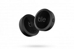 Bộ 2 thiết bị định vị Tile Sticker, Màu Đen, 2-pack (RE-42002-AP)