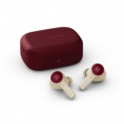 Tai nghe B&O Beoplay EX Lunar Red, Hàng chính hãng (Bluetooth 5.2, Pin 8 giờ, IP57, ANC)