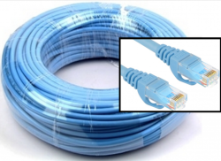 CÁP MẠNG 10MET CAT6 UTP UNITEK (YC813ABL) (Tròn/xanh)