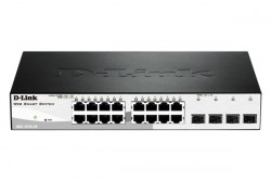 Switch D-link 16 Port Gigabit Smart+ 4 Slot SFP (DGS-1210-20)