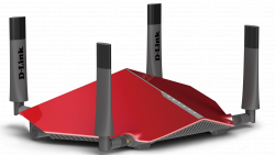 Bộ phát Wifi băng tần kép công suất lớn D-LINK DIR-885L AC3150 MU-MIMO (4Anten/4 LAN Giga/USB3.0)