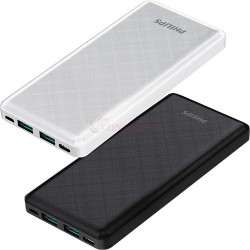 Pin sạc dự phòng Philips DLP7790HB 10.000mAh PD20W/QC3.0 màu đen
