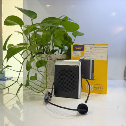 Máy Trợ Giảng Không Dây Aporo T18 UHF đen (30W/1MicKD cài đầu/USB/TF/FM/BT)
