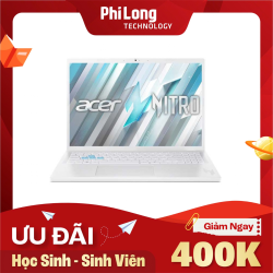 Laptop Gaming Acer Nitro Lite 16 NL16-71G-71UJ (Intel Core I7-13620H, RAM 16GB, SSD 512GB, RTX 3050, Màn Hình 16inch FullHD, Windows 11 Home, Màu Trắng)