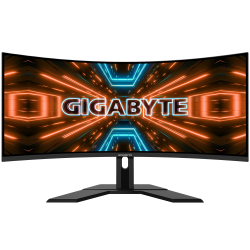 Màn Hình Cong Gaming GIGABYTE 34inch G34WQC A (WQHD, VA, 144Hz, 1ms, Tích Hợp Loa, Màu Đen)