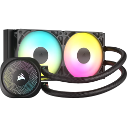 Tản Nhiệt Nước AIO Corsair NAUTILUS 240 RS ARGB Black (CW-9060092-WW) (LGA 1851/1700, AMD AM5/AM4)