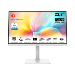 Màn Hình MSI 23.8inch Modern MD2412PW (FullHD, IPS, 100Hz, 1ms, Màu Trắng)