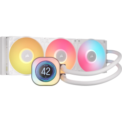 Tản Nhiệt Nước AIO Corsair iCUE LINK TITAN 360 RX RGB LCD White (CW-9061026-WW) (LGA 1851/1700, AMD AM5/AM4)