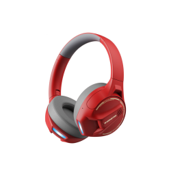 Tai Nghe Gaming Không Dây MONSTER STORM XKH03 Red (Bluetooth 5.4, AUX, Pin 600mAh)