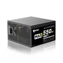 Nguồn Máy Tính Jetek MaxWatt MW550 V2 550W (Cáp dẹt)