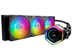 Tản nhiệt nước CPU CoolerMaster MasterLiquid ION 360 ARGB Black (LGA1851/1700/1200/115x, AM5/AM4, LCD)