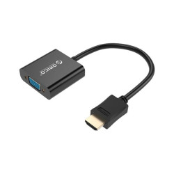 Đầu chuyển đổi HDMI sang VGA ORICO DHTV-C20-BK, HDMI dương, VGA âm