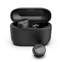 Tai Nghe Không dây True Wireless JLab Go Pop+ Black (Bluetooth 5.3, Pin 9 giờ, IPX4)