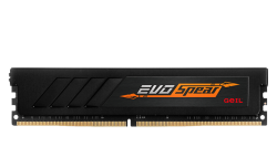RAM Desktop DDR4 8GB 3600MHz GEIL Evo Spear Black (GSB48GB3200C16BSC)