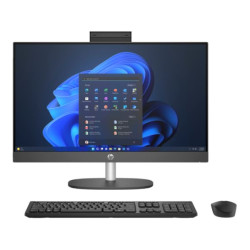 Máy Tính Để Bàn HP AIO ProOne 240 G10 AY2G5PT (Intel Core i5-125U, RAM 16GB, SSD 512GB, Màn Hình 23.8 inch, Windows 11, Màu Đen)