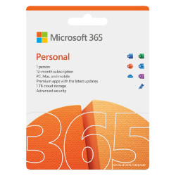 Phần mềm MICROSOFT M365 Personal English Subscr 1YR APAC EM Medialess Emerging Market P10 (QQ2-01896)