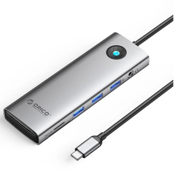 Đầu Chuyển USB Type C 10 IN 1 ORICO PW11-10P-GY