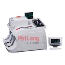 MÁY ĐẾM TIỀN XINDA 2166F (Dáng ngắn, chia mẻ, kiểm giả)