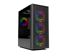 Vỏ Case Patriot PA1101 Black (ATX, Sẵn 3 fan RGB, Max 6 fan)
