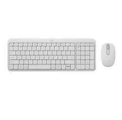 Combo Bàn Phím Và Chuột Không Dây Logitech MK250 Off-white (Bluetooth) (920-013560)