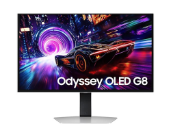 Màn Hình Gaming SAMSUNG Odyssey OLED G8 G81SF LS27FG812SEXXV (27 inch, OLED, 4K, 240Hz, 0.03ms, AMD FreeSync Premium Pro)