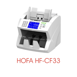Máy Đếm Tiền HOFA HF-CF33 (Dáng ngắn, phân biệt giả, lẫn loại)