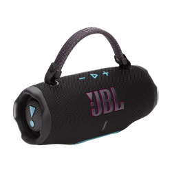 Loa Di Động JBL Charge 6 Màu Đen Cam (30W, Pin 28h, Chống Nước IP68, Bluetooth 5.4, Auracast, Có Quai Xách, Chính Hãng)