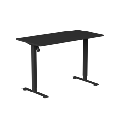 Bàn Nâng Hạ WARRIOR - Paladin Series - WGT602 Black (1.2 x 0.6m, Nâng hạ điện 71-119cm)