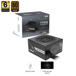 Nguồn Máy Tính ASUS Prime 650W 80 Plus Bronze (PRIME-650B-BLACK)