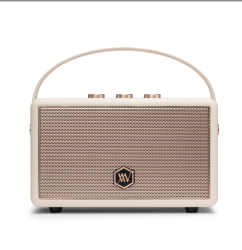 Loa Di Động Retro Alpha Works AW-W89WHTR (Màu White, Phiên Bản ROSE GOLD)