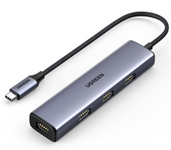 Bộ Chia USB Type-C Ra 4 Cổng USB 3.0 Vỏ Nhôm Ugreen 20841 Cao Cấp