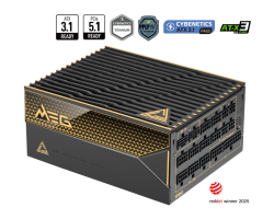 Nguồn Máy Tính MSI MEG Ai1600T PCIE5 1600W 80 Plus Titanium, ATX 3.1 (PCIe 5.1), Full Modular