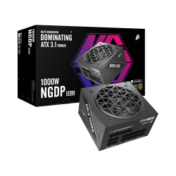 Nguồn Máy Tính 1stPlayer 1000W NGDP-GLD-1000 ATX3.1 (PCIE5.1) 80 Plus Gold, Full Modular, Màu Đen
