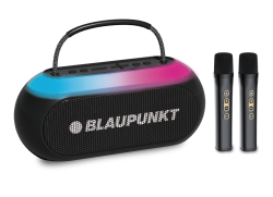 Loa Bluetooth Blaupunkt BAS5500 (20W, Bluetooth 5.4, AUX, TF, Pin10h, Kèm 2 mic)