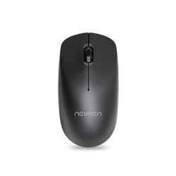 Chuột Không Dây Newmen D007 - Màu Đen (2.4GHz, 1200 DPI, Silent, Pin AA)