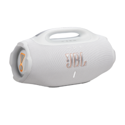 Loa JBL Boombox 4 Màu Trắng (210W, BLUETOOTH 5.4+AUX, Thời gian sử dụng 34H, Chống nước IP68)