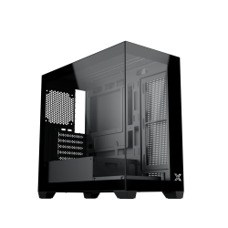 Vỏ case Xigmatek Blast M Black - EN46179 (m-ATX, No fan, Max 9 fan, Rad 360)