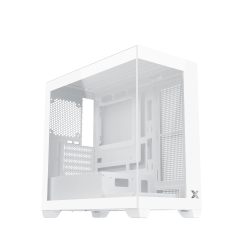 Vỏ case Xigmatek Blast M Arctic - EN46186 (m-ATX, No fan, Max 9 fan, Rad 360)