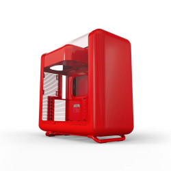 Vỏ Case Hyte X50 Wild Cherry (E-ATX, No Fan, Max 10 Fan, Rad 360, USB-C 20Gbps) (CS-HYTE-X50G-RR)