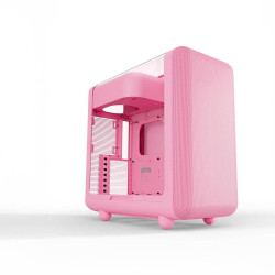 Vỏ Case Hyte X50 Strawberry Milk (E-ATX, No Fan, Max 10 Fan, Rad 360, USB-C 20Gbps) (CS-HYTE-X50G-SM)
